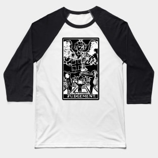 XX. Judgement Tarot Card | Obsidian and Pearl Baseball T-Shirt